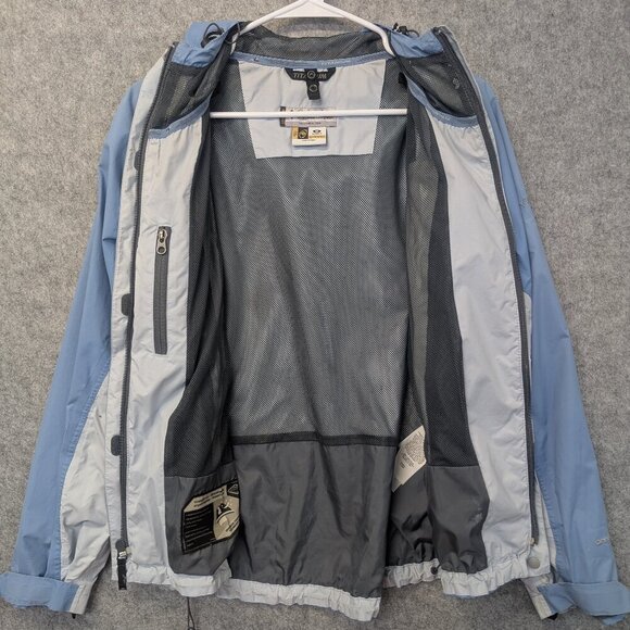 Columbia Omni-tech Jacket Windbreaker Mesh Spring Outdoor Sports Medium Hood - Picture 5 of 15